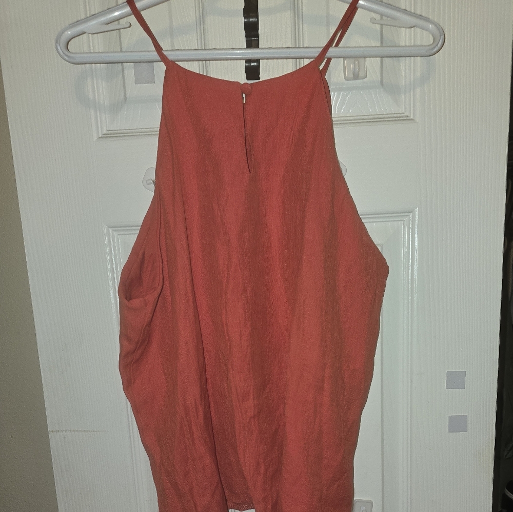 ChicMe Top, XL, Red Orange